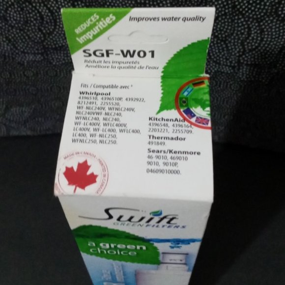 Refrigerator WATER Green Filters SWIFT SGF-W01 - Picture 3 of 3